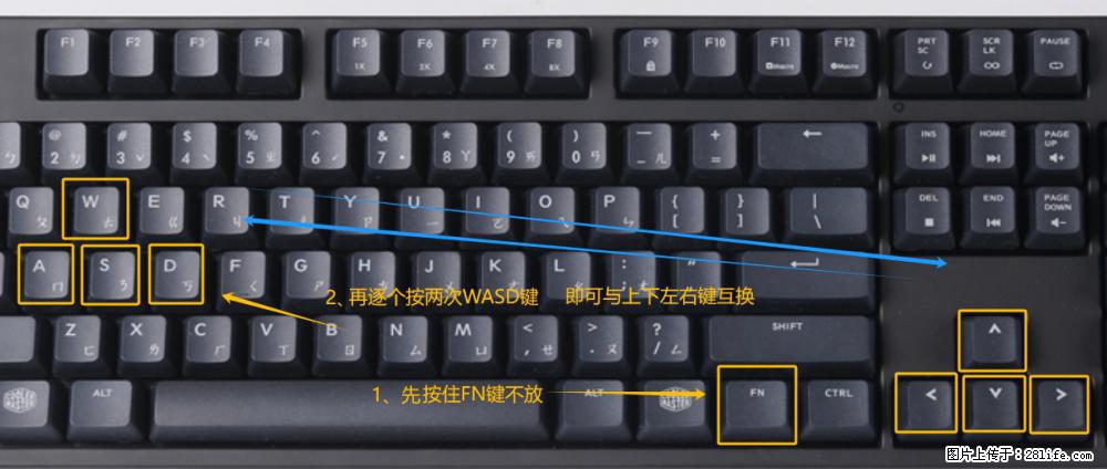 键盘，怎样把wasd键与上下左右方向键互换？ - 生活百科 - 资阳生活社区 - 资阳28生活网 zy.28life.net